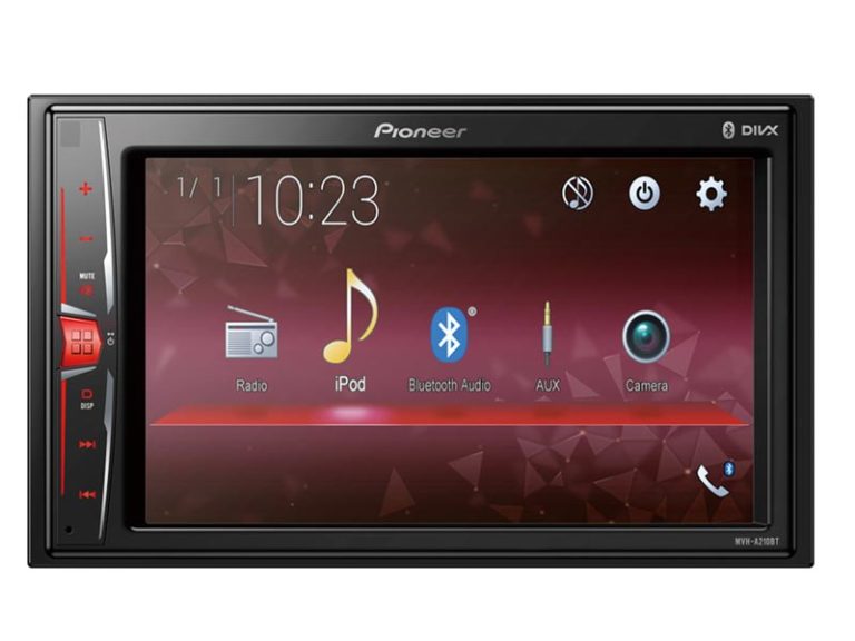 Pioneer mvh a210bt mirroring подключение iphone